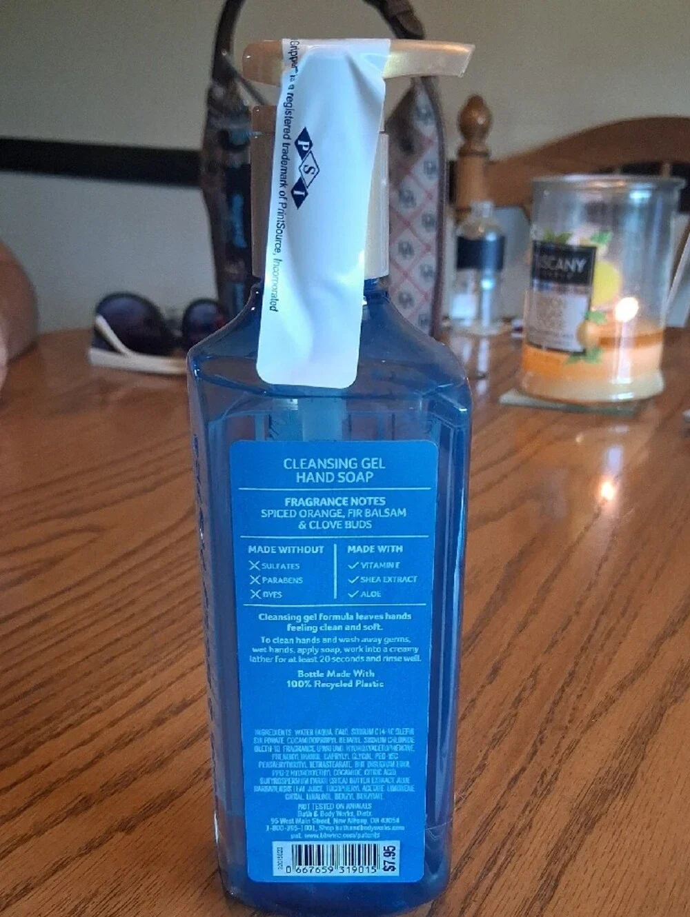 Bath & Body Works Winter Cleansing Gel Hand Soap - Blue
